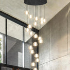 Spiral K9 Crystal Cluster Chandelier Jelvorn – Hero Shot