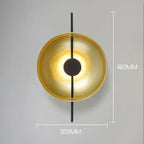 Concave Disc Reflector Wall Sconce – Moluxen – Product Detail 8