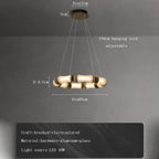 Modern Chandelier Velelix — Dia60cm