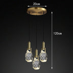 Raw Crystal Rock Pendant Light – Barlux – Product Detail 9