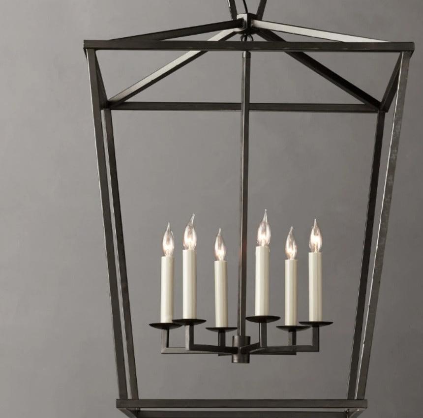Heritage Lantern Cage Chandelier – Daelston – Product Detail 10
