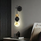 Marble Globe Stacked Ball Wall & Ceiling Light – Nolvex – Lifestyle View 3