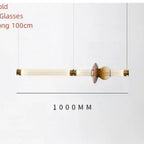Pendant Light Luxara — Gold 100cm