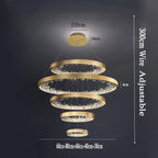 Modern Chandelier Mer0679 — 60×80Cmx60×40Cmx30Cm