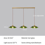 Scalloped Glass Flower Pendant Light Florivex – Product Detail 14