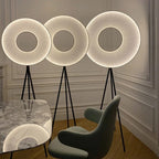 Warm Ambient Floor Lamp Laelston – Lifestyle View 3