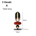 Stacked Art Glass Pebble Table & Floor Lamp – Darvorn – Product Detail 7