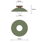 Saucer Globe Flush Ceiling Light – Hvrion – Product Detail 5