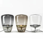 Smoked Glass Tapered Table Lamp Orvelux – Product Detail 5