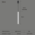 Slim LED Cylinder Tube Pendant Cluster – Graviton – Product Detail 7