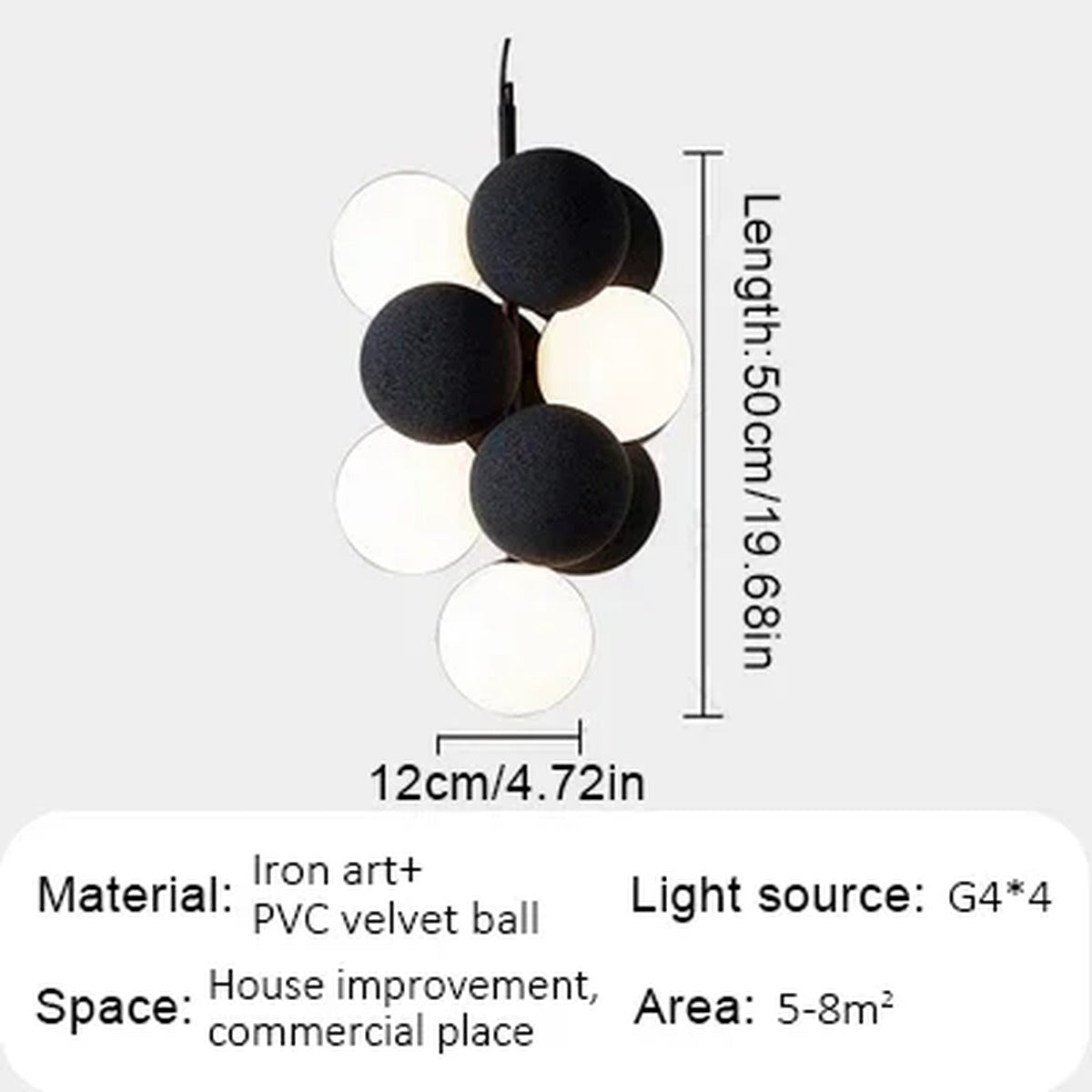 Sculptural Art Object Pendant Light Curathis – Product Detail 7