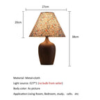 Wood-Effect Vase Base Table Lamp – Pausen – Dimensions