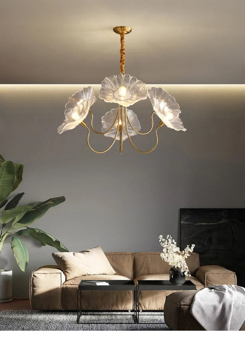 Gerlinth 3-Light Pendant Clear – living room