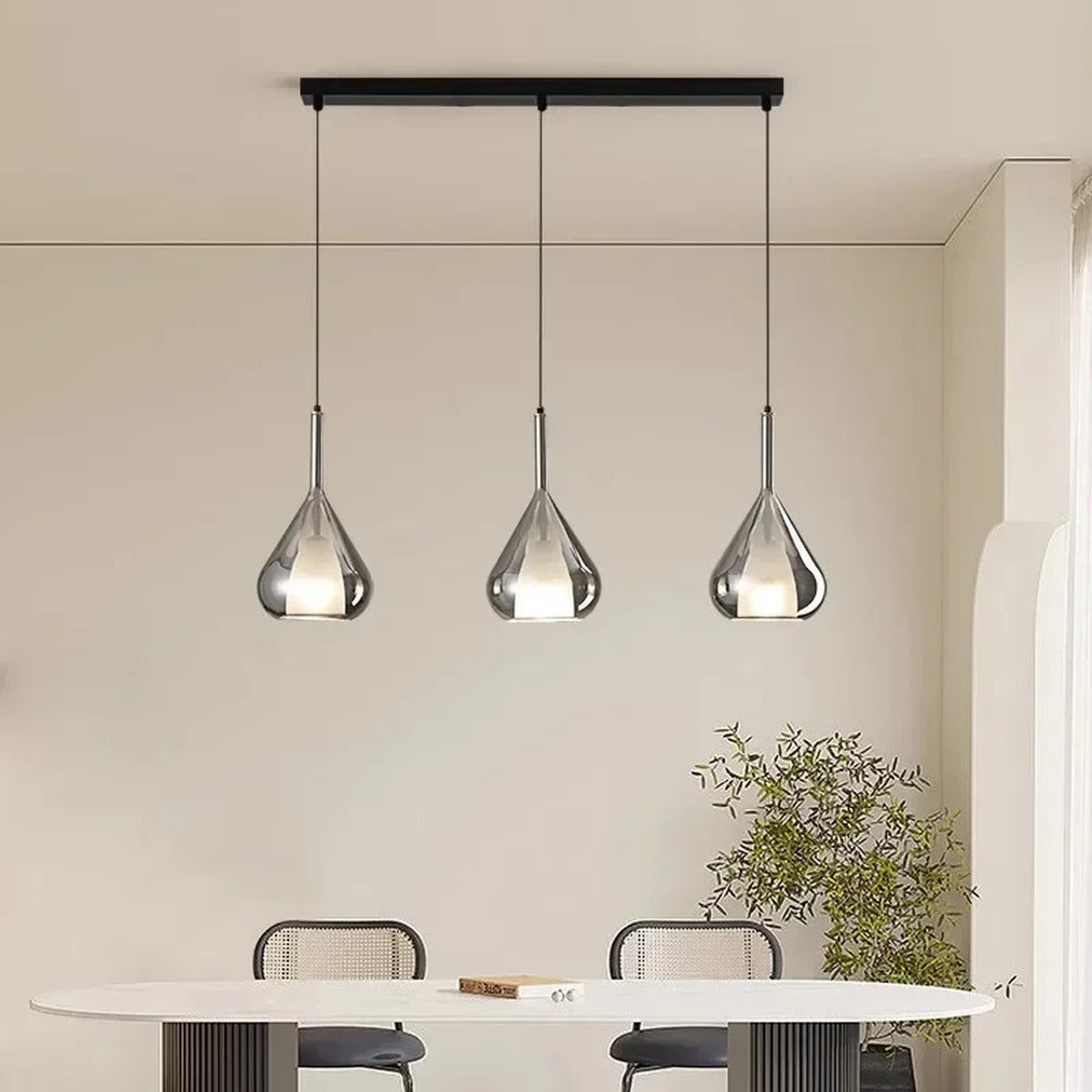 Sculptural Suspended Pendant Light Celestorn – Product Detail 5