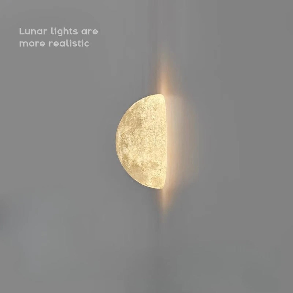 Moon Surface Half & Full Sphere LED Wall Light – Calvion – Hero Shot