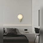 Lumivex faceted glass wall sconce - B-White-HERO