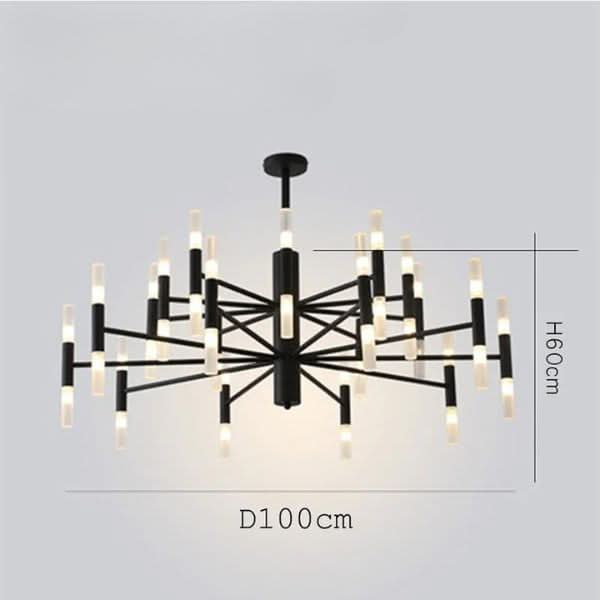 Mid-Century Sputnik Chandelier Radex – Product Detail 12
