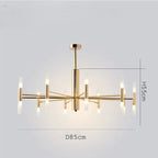 Mid-Century Sputnik Chandelier Radex – Product Detail 9