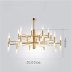 Mid-Century Sputnik Chandelier Radex – Product Detail 8