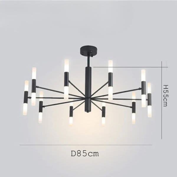 Mid-Century Sputnik Chandelier Radex – Product Detail 13