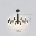 Mid-Century Sputnik Chandelier Radex – Product Detail 14