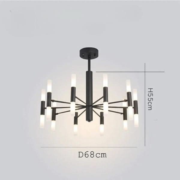 Mid-Century Sputnik Chandelier Radex – Product Detail 14
