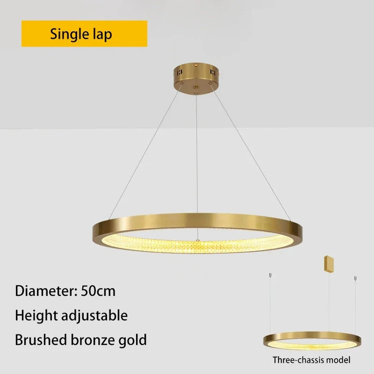 Refined Circle Chandelier Hovantis – Product Detail 10