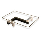 Geometric LED Halo Flush Ceiling Light – Axiomar – Product Detail 5
