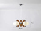 Organic Sculptural Acrylic Chandelier Caelobeans