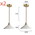Ribbed Opaline Globe Pendant Light – Keramio – Product Detail 7