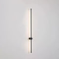 Adjustable Linear Aluminum Wall Sconce Luxara — Matte Black finish