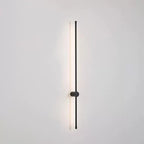 Adjustable Linear Aluminum Wall Sconce Luxara — Matte Black finish