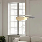 Intersecting Disc & Globe Sculptural Pendant Light – Serenox – Lifestyle View 3