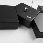 Geometros multi-cube LED pendant bar light architectural