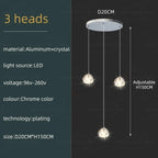 Spiral K9 Crystal Cluster Chandelier Jelvorn – Product Detail 8