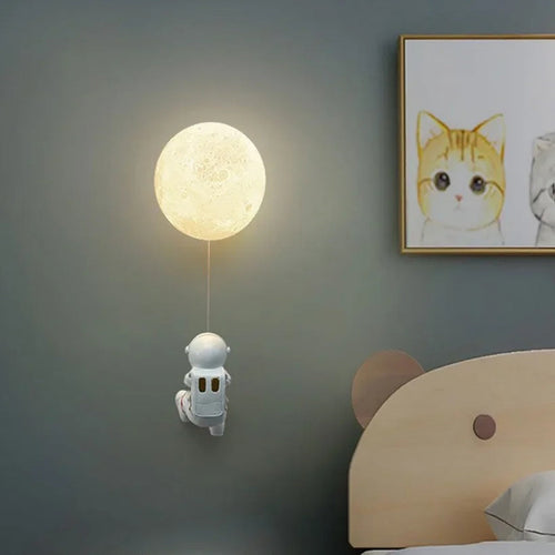 Astronaut Globe Wall Sconce – Varveno – Lifestyle View 2