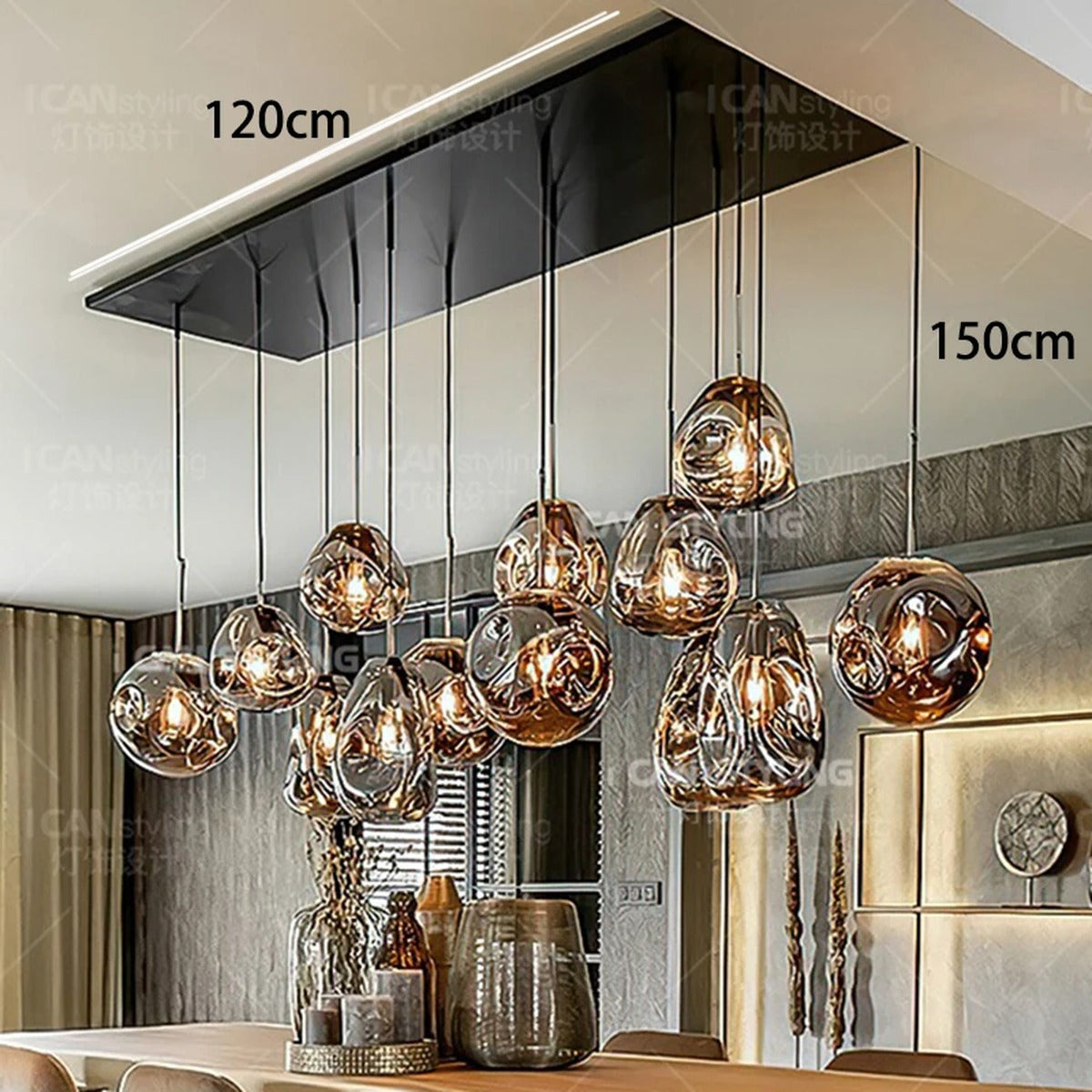 Nordic Ceremonial Glass Chandelier Welthorne – Product Detail 15