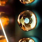Soft Sculptural Geometric Wall Sconce Formquiet – Lifestyle View 2