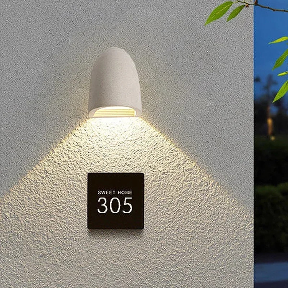 Sandstone Dome LED Wall Sconce – Poolven – Lifestyle View 2
