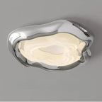 Organic Molten Form Flush Ceiling Light – Celarix – Hero Shot