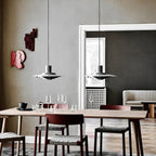 Sculptural Floating Geometric Pendant Light Vireno – Lifestyle View 4
