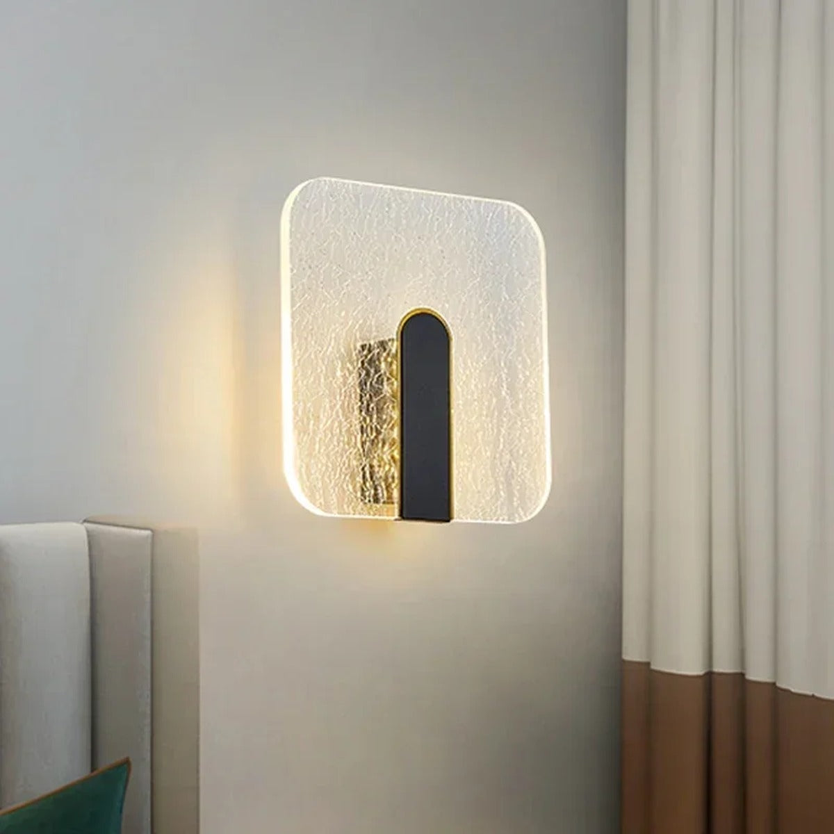Elegant Gold Wall Sconce Thorvane – Lifestyle View 3