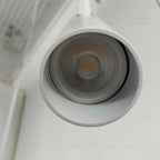 Solerno adjustable multi-head spot pendant — cascading cable detail