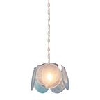 Iridescent Glass Petal Pendant Chandelier – Uevorn – Product Detail 6