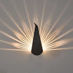 Blade Cone Sunray Wall Sconce – Cevorn – Hero Shot