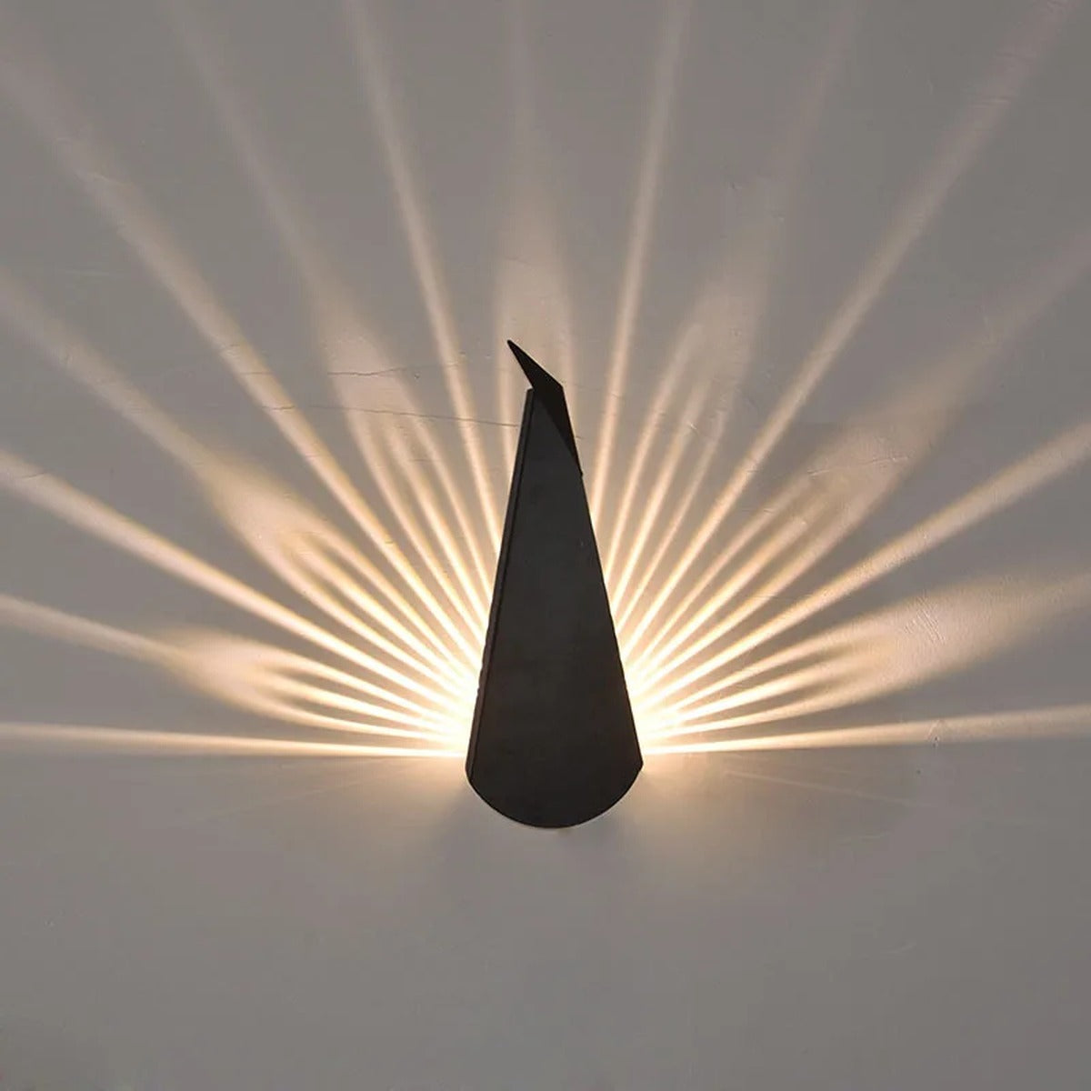 Blade Cone Sunray Wall Sconce – Cevorn – Hero Shot