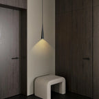 Minimalist Black Metal Pendant Light Restrix – Lifestyle View 4
