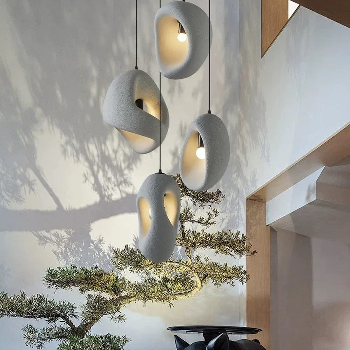 Moraine – Pure White cluster, entryway lifestyle
