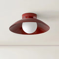 Saucer Globe Flush Ceiling Light – Hvrion – Lifestyle View 3