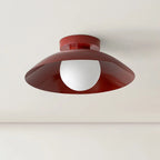 Saucer Globe Flush Ceiling Light – Hvrion – Lifestyle View 3